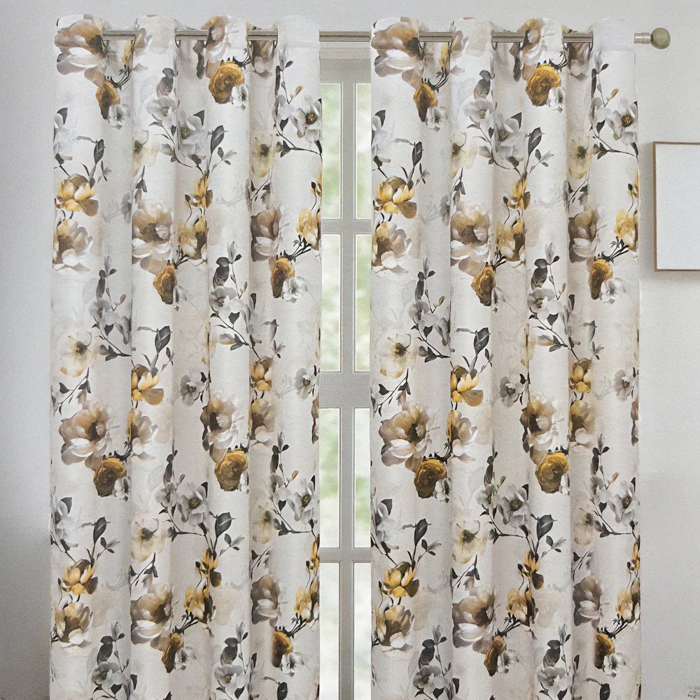 Cortina Lily 52" x 90" Blackout Gold / Home Elegance - Image 2