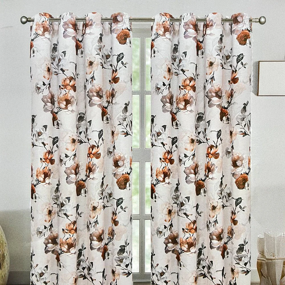 Cortina Lily 52" x 90" Blackout Orange / Home Elegance - Image 2