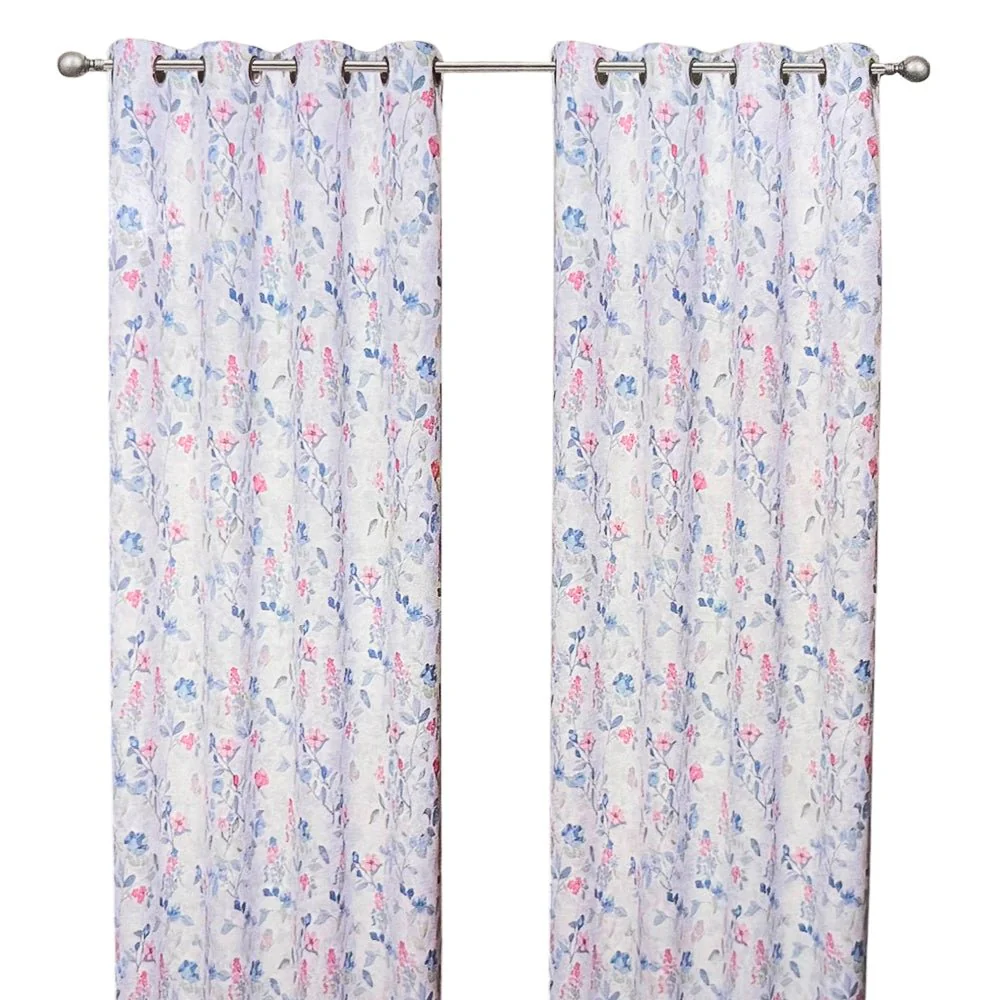 Cortina Marion Home Elegance / Blackout / Rosa con Aros – 54" x 84"