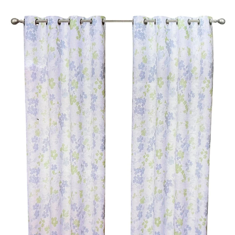 Cortina Marley Home Elegance / Blackout / Sage con Aros – 54" x 84"