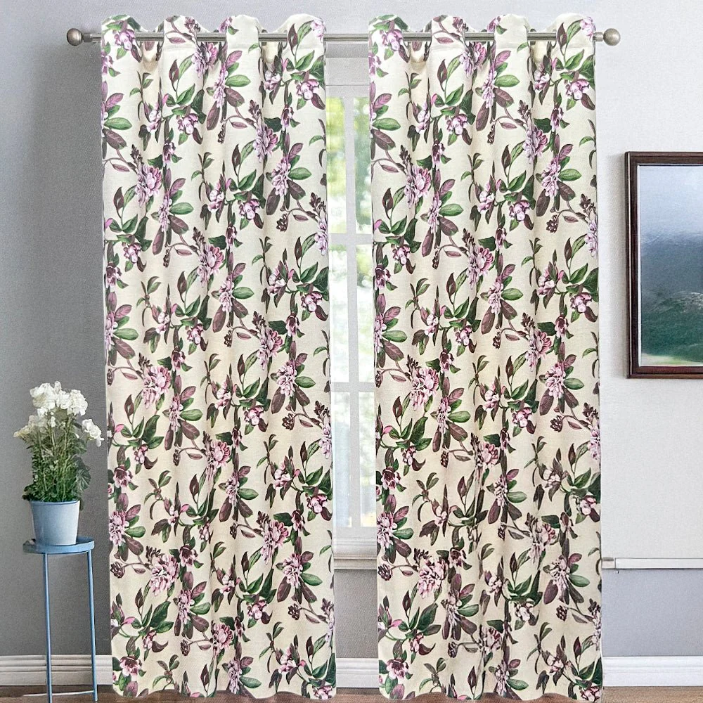 Cortina Melissa 52" x 90" Blackout Burgundy / Home Elegance - Image 2