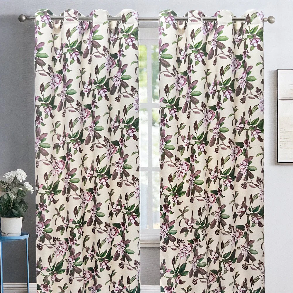 Cortina Melissa 52" x 90" Blackout Burgundy / Home Elegance - Image 3