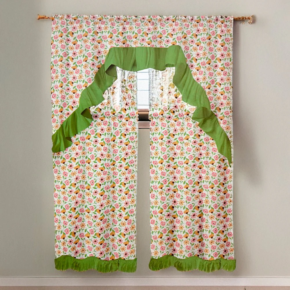 Cortina para Cocina Flower Estampada / 3 Piezas / Home Elegance - Image 2