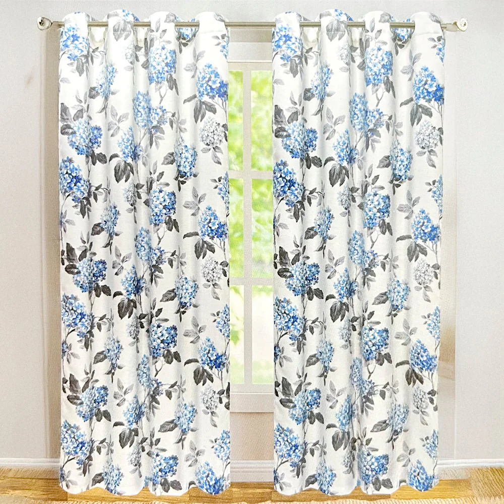 Cortina Regina 52" x 90" Blackout Azul / Home Elegance - Image 2