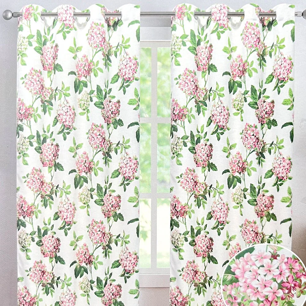 Cortina Regina 52" x 90" Blackout Pink / Home Elegance - Image 2