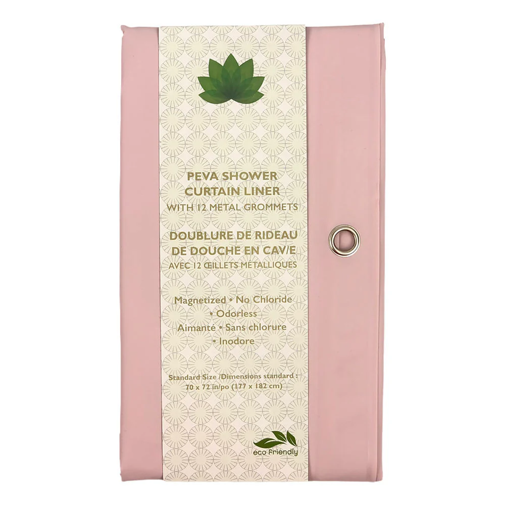Cortina Sultan Para Bano 72cm x 72cm - Rosa