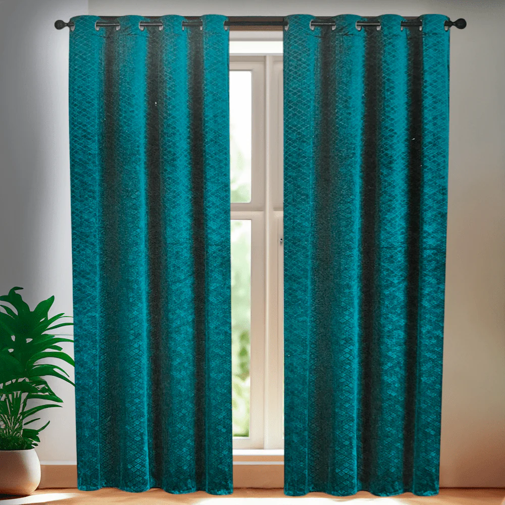 Cortina Zaragoza Lord Club 54" x 84" con Aros – Dark Room - Image 12