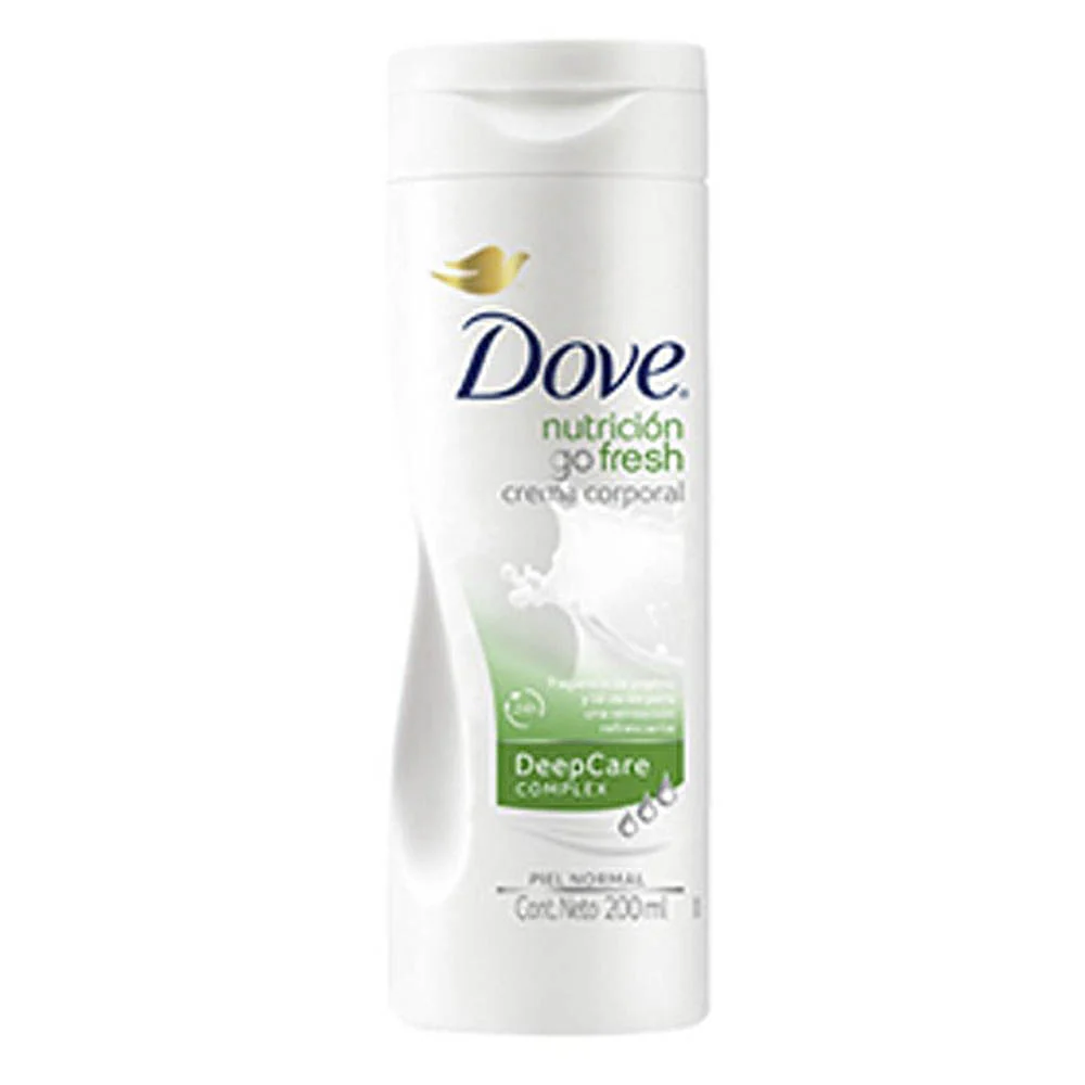 Crema Corporal Dove Nutrición Go Fresh 200 ml