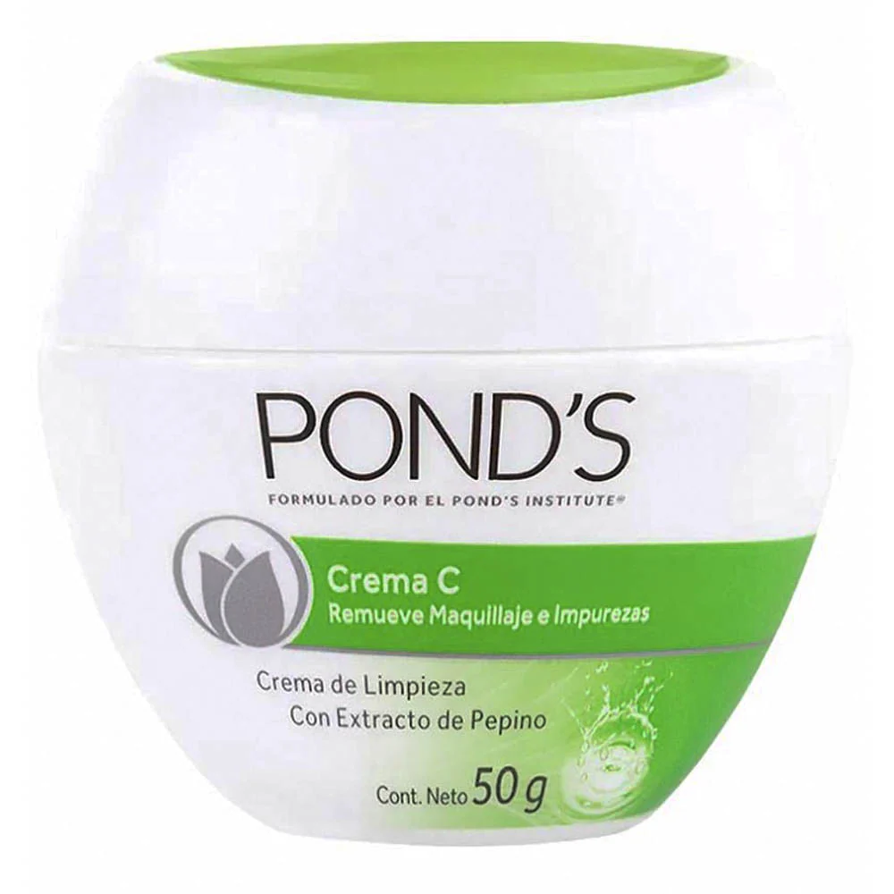 Crema Facial Ponds Limpiadora de Pepino 50 g