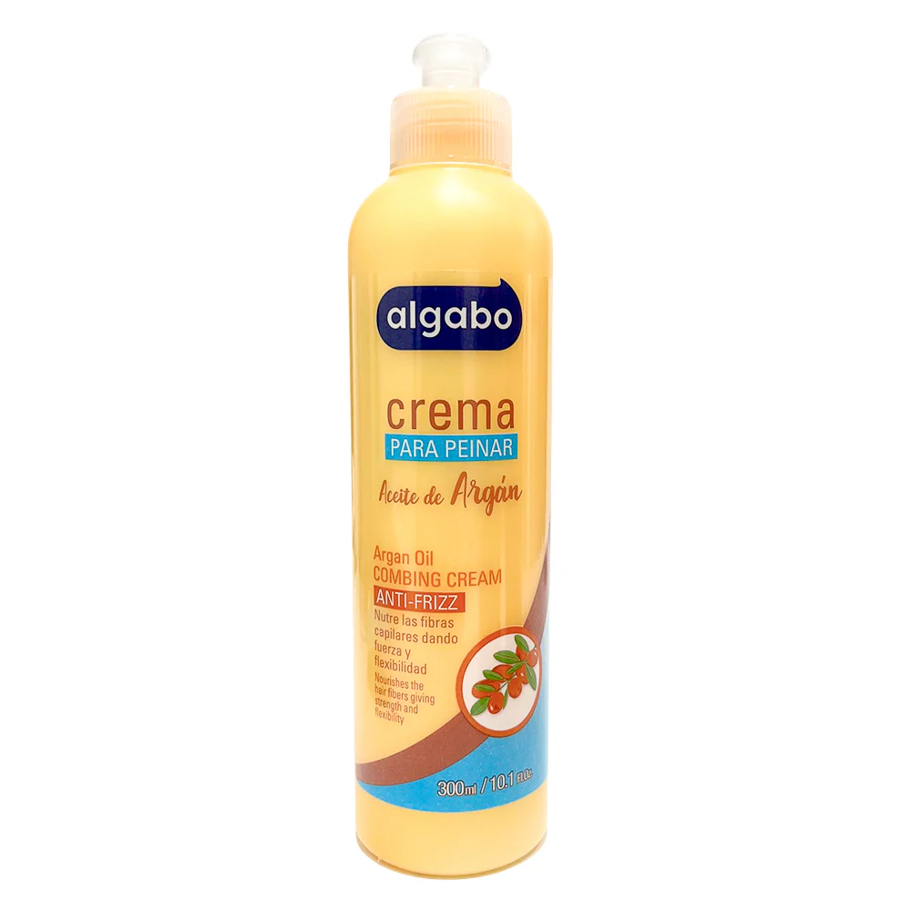 Crema Para Peinar Algabo Con Aceite de Argán 300 ml