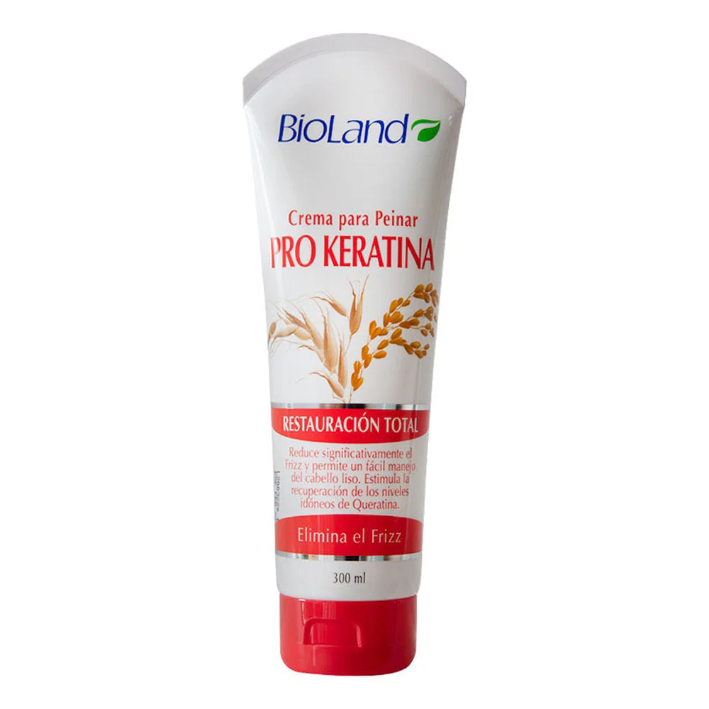 Crema Para Peinar Bioland Pro Keratina 300 ml