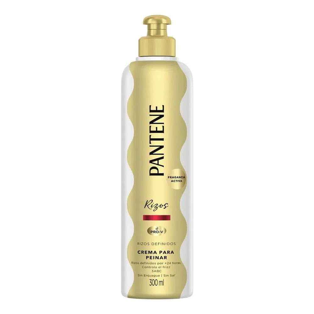 Crema Para Peinar Pantene Rizos Definidos 300 ml
