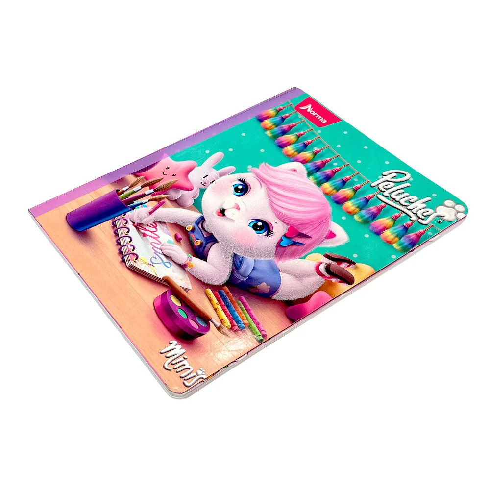 Cuaderno Cosido Grande Norma Peluches - Dibujo / 200 Páginas / Surtido - Image 5