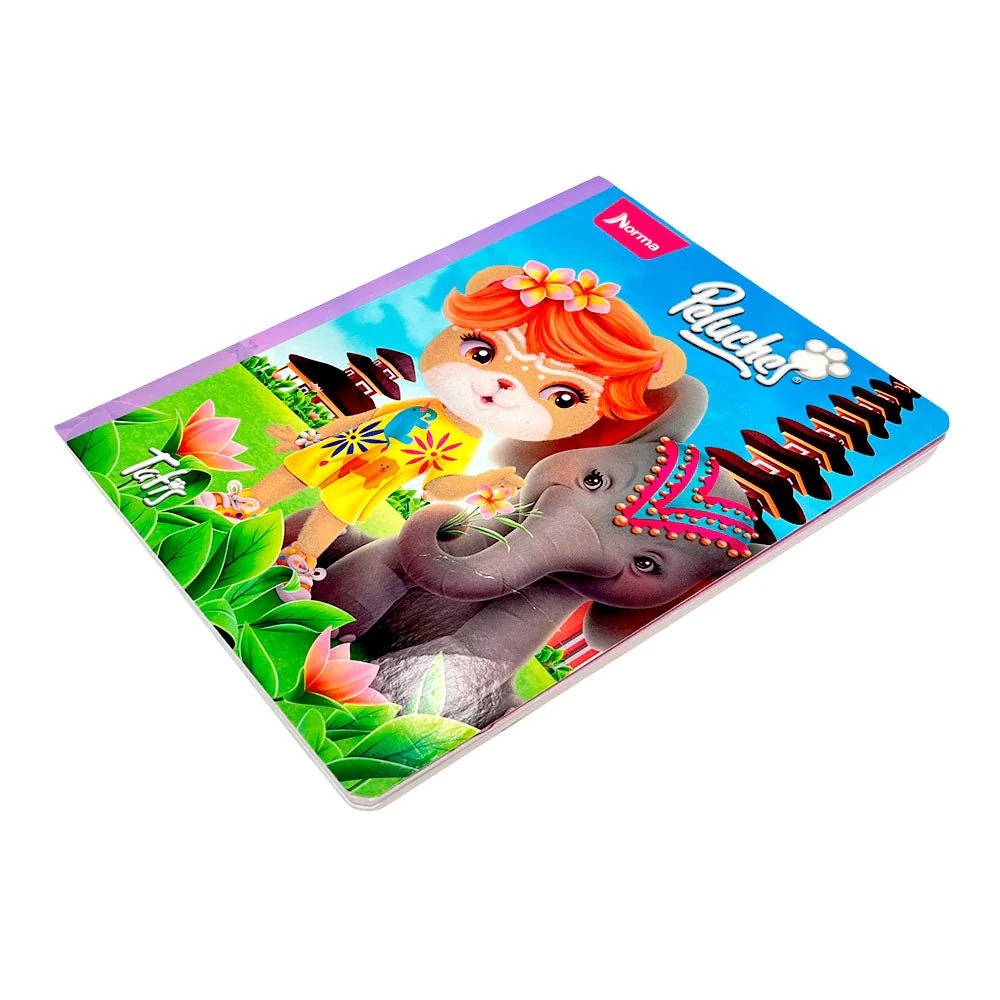 Cuaderno Cosido Grande Norma Peluches - Dibujo / 200 Páginas / Surtido - Image 7