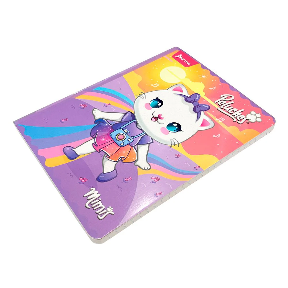 Cuaderno Cosido Grande Norma Peluches - Doble Raya / 200 Páginas / Surtido - Image 2