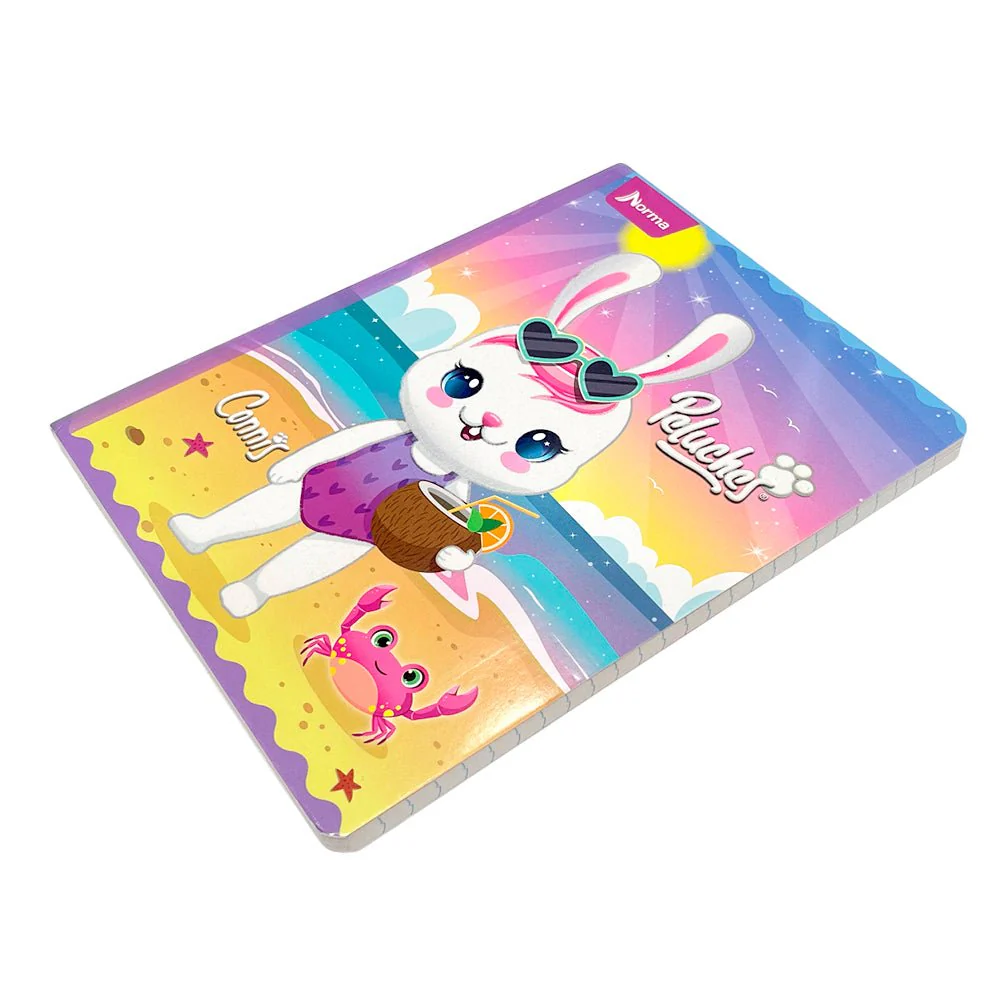 Cuaderno Cosido Grande Norma Peluches - Doble Raya / 200 Páginas / Surtido - Image 4