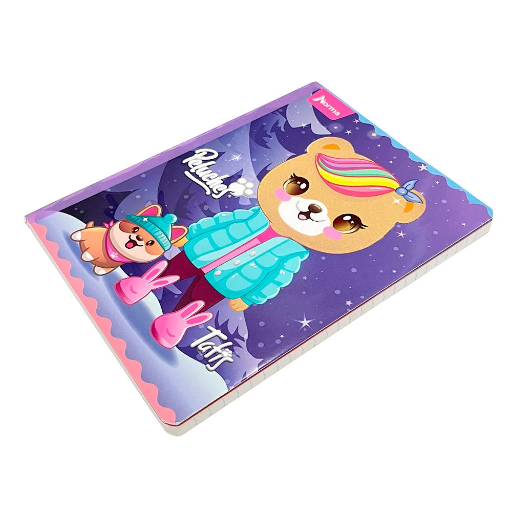 Cuaderno Cosido Grande Norma Peluches - Doble Raya / 200 Páginas / Surtido - Image 9