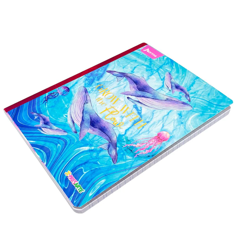 Cuaderno Cosido Grande Norma X-Presarte / Doble Raya / 200 Páginas / Surtido - Image 8