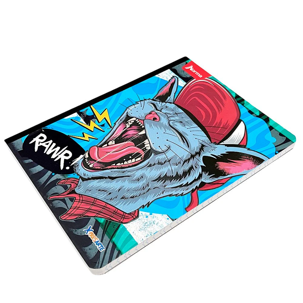 Cuaderno Cosido Grande Norma X-Presarte / Doble Raya / 200 Páginas / Surtido - Image 9