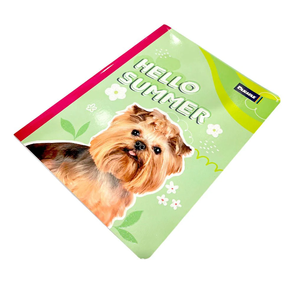 Cuaderno Cosido Grande Durable Para Niña / 200 Páginas / Doble Raya / Surtido - Image 6