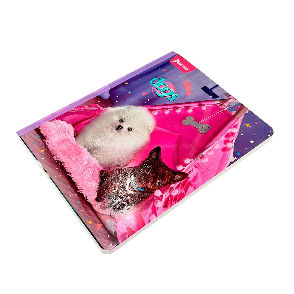 Cuaderno Cosido Grande Norma Cats-Dogs / 200 Páginas de Dibujo / Surtido - Image 2