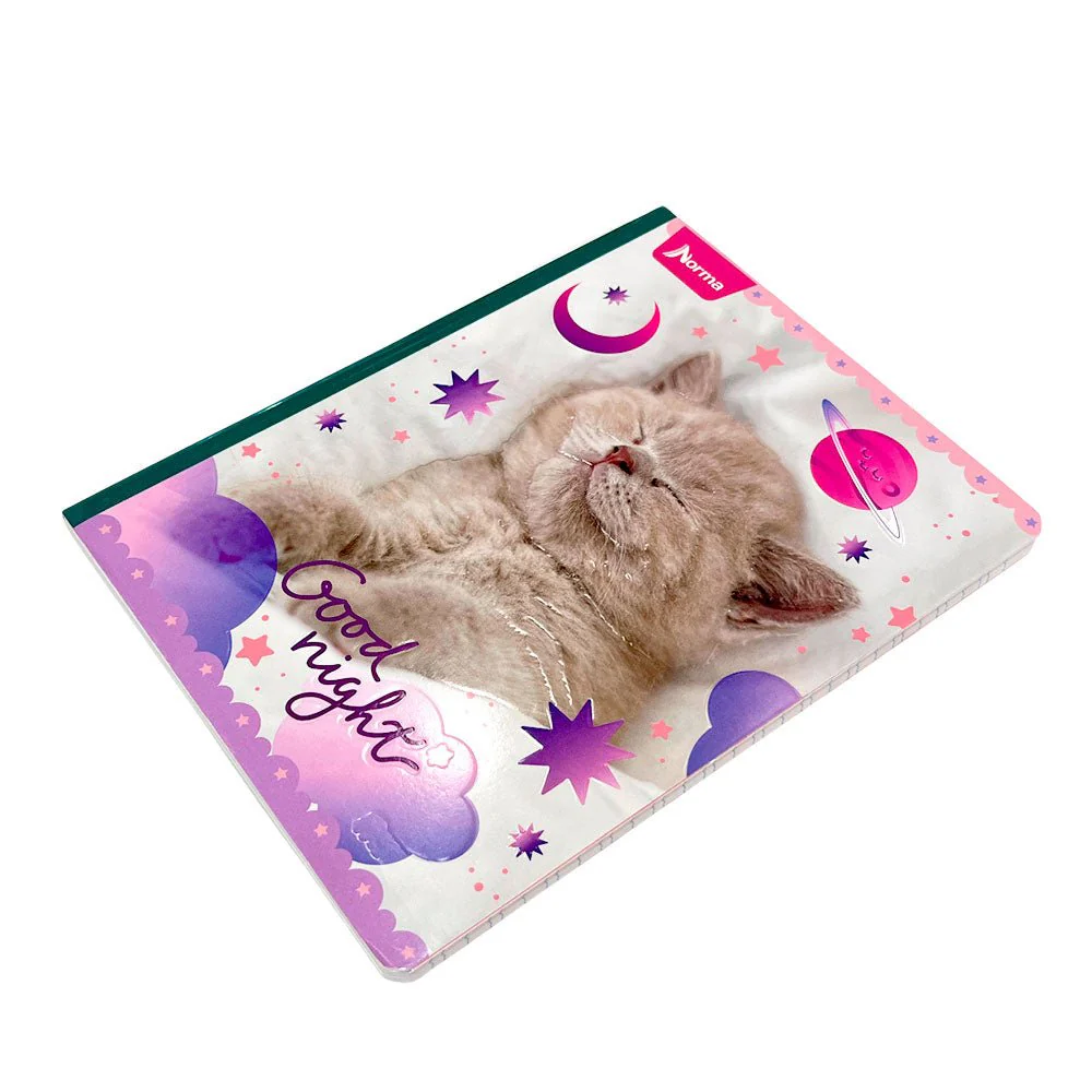 Cuaderno Cosido Grande Norma Cats-Dogs / 200 Páginas de Dibujo / Surtido - Image 8