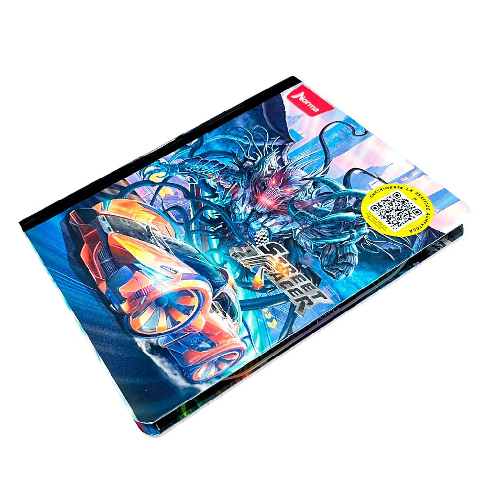 Cuaderno Cosido Grande Norma Street Racer - Cuadrito / 160 Páginas / Surtido - Image 4
