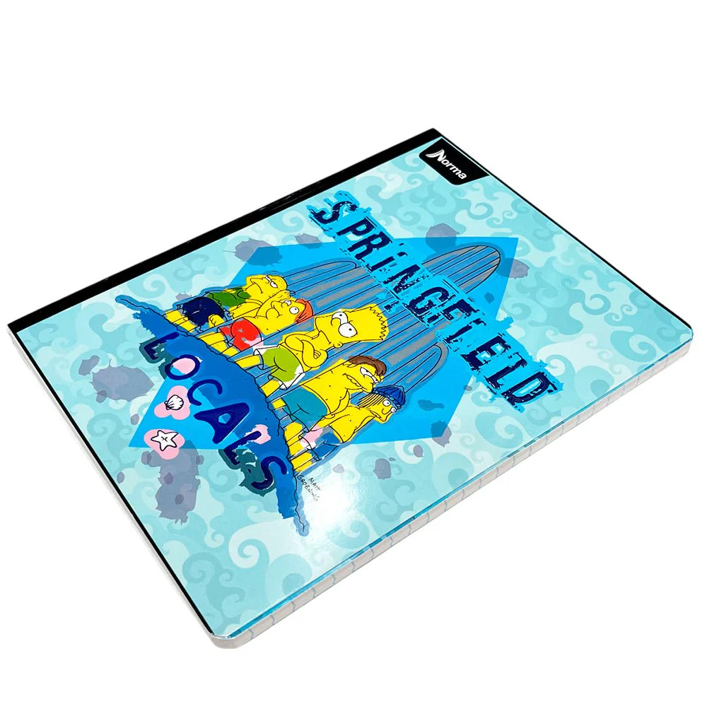 Cuaderno Cosido Grande Raya Ancha Norma Simpson 200 Páginas - Surtido - Image 6