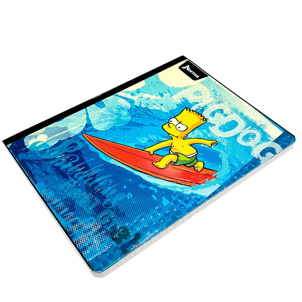 Cuaderno Cosido Grande Raya Ancha Norma Simpson 200 Páginas - Surtido - Image 8