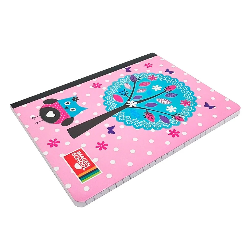 Cuaderno Cosido Mediano Raya Ancha Imagen School Owl de 200 Páginas - Surtido - Image 13