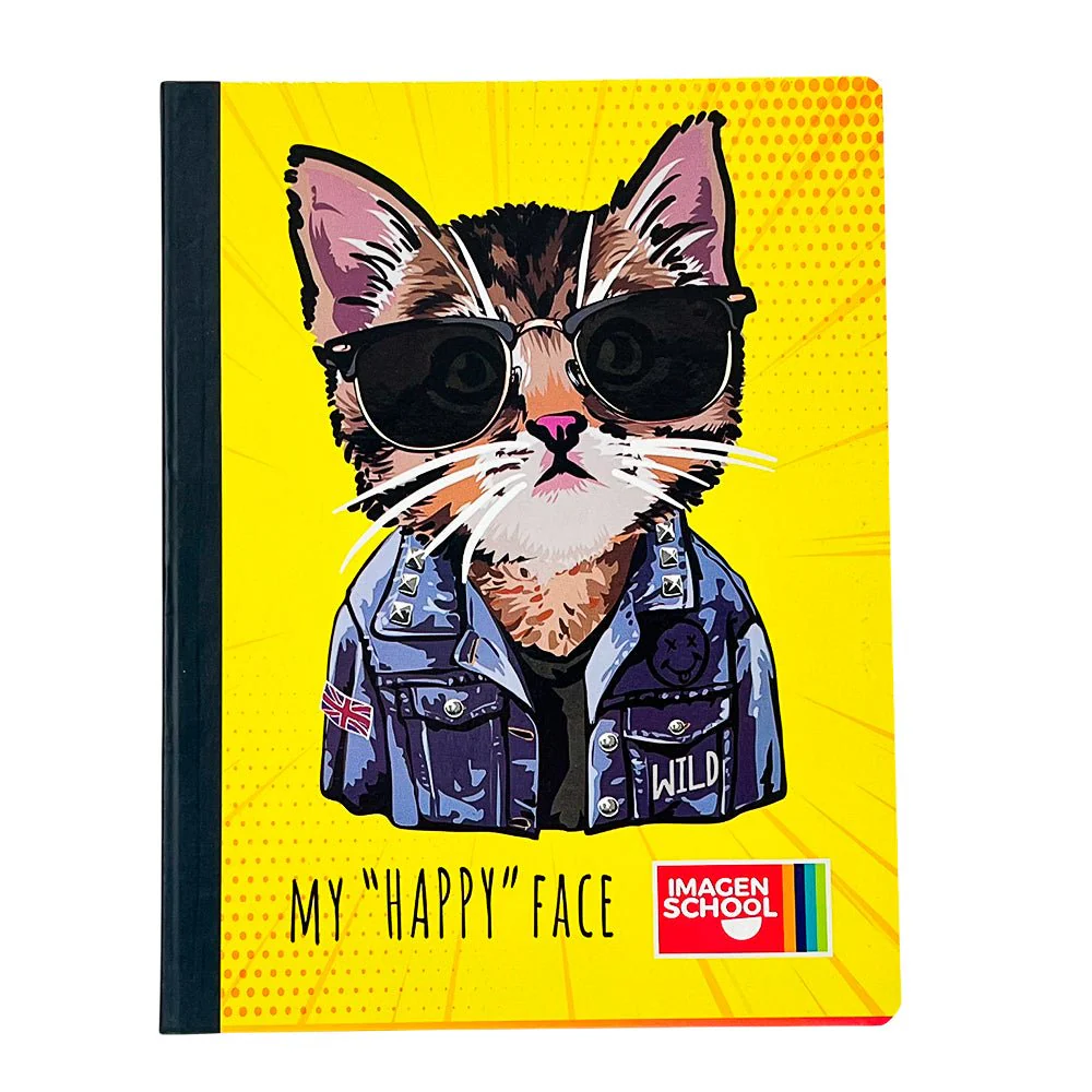 Cuaderno Cosido Mediano Raya Ancha Imagen School Owl de 200 Páginas - Surtido - Image 2