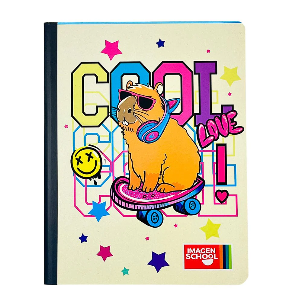 Cuaderno Cosido Mediano Raya Ancha Imagen School Owl de 200 Páginas - Surtido - Image 7