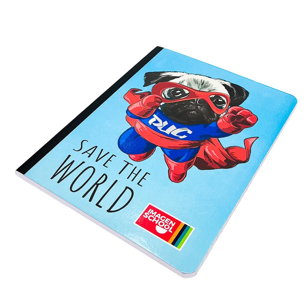 Cuaderno Cosido Mediano Raya Ancha Imagen School Super Heroes de 200 Páginas - Surtido - Image 10