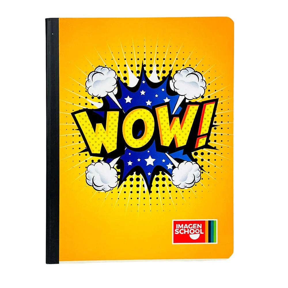 Cuaderno Cosido Mediano Raya Ancha Imagen School Super Heroes de 200 Páginas - Surtido - Image 5