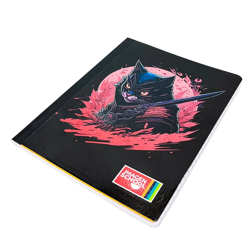 Cuaderno Cosido Mediano Raya Ancha Imagen School Super Heroes de 200 Páginas - Surtido - Image 7
