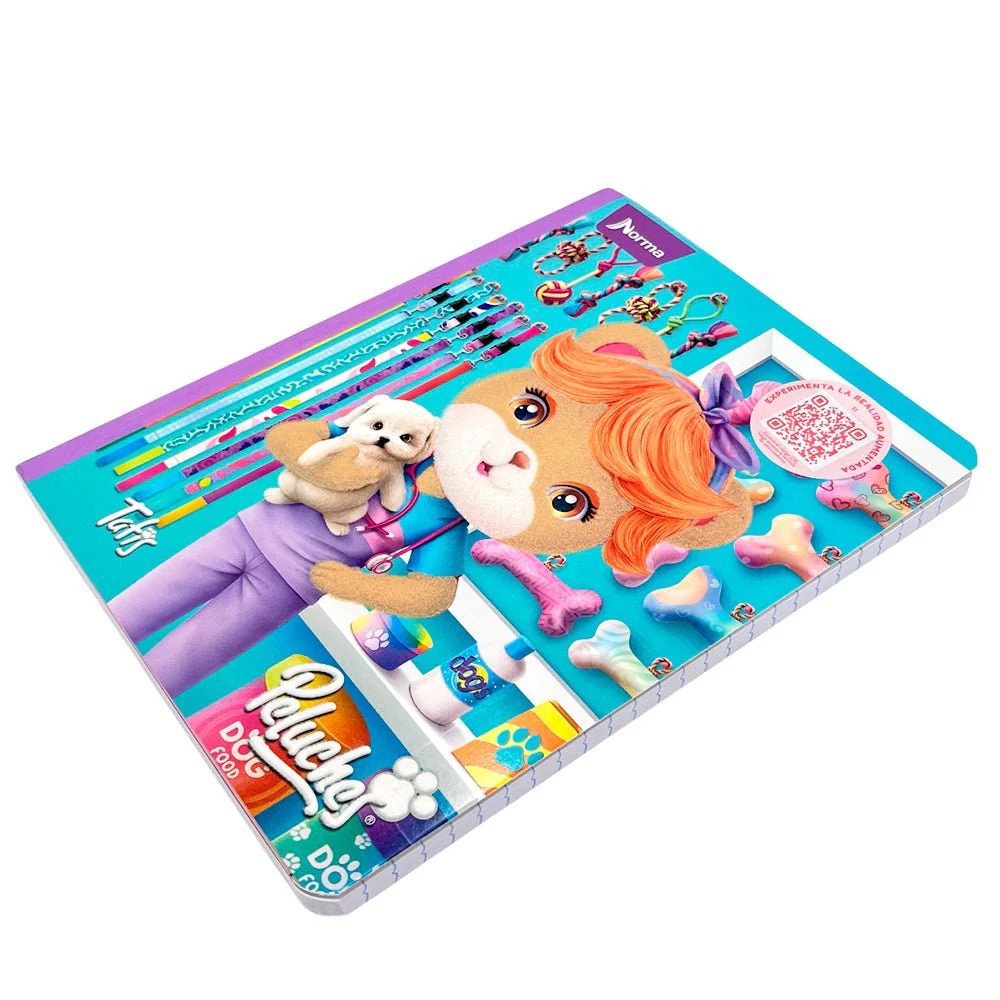 Cuaderno Cosido Norma Peluches / Raya Ancha / 200 Páginas / Surtido - Image 10