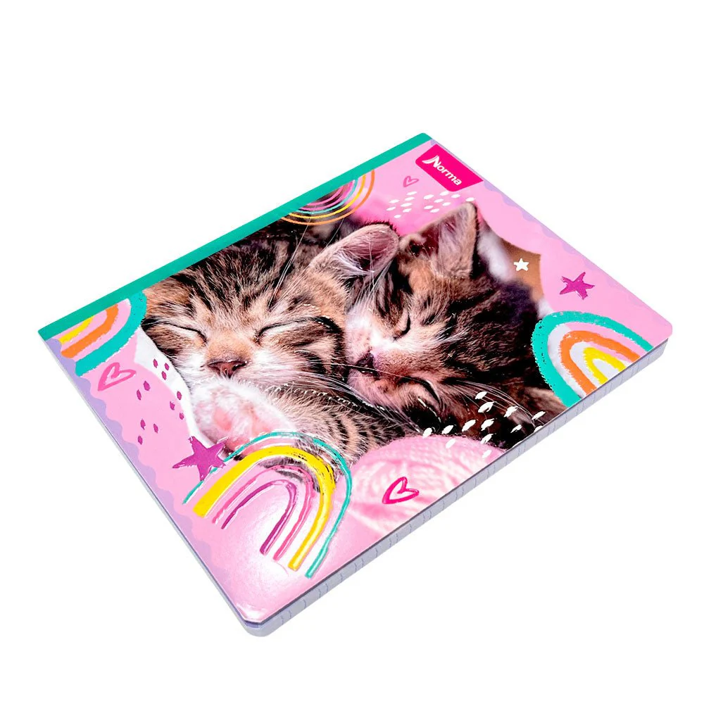 Cuaderno Cosido Norma Cats/Dogs - Raya Ancha / 200 Páginas / Surtido - Image 8