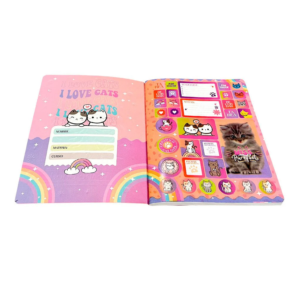 Cuaderno Cosido Norma Cats/Dogs - Raya Ancha / 200 Páginas / Surtido - Image 9