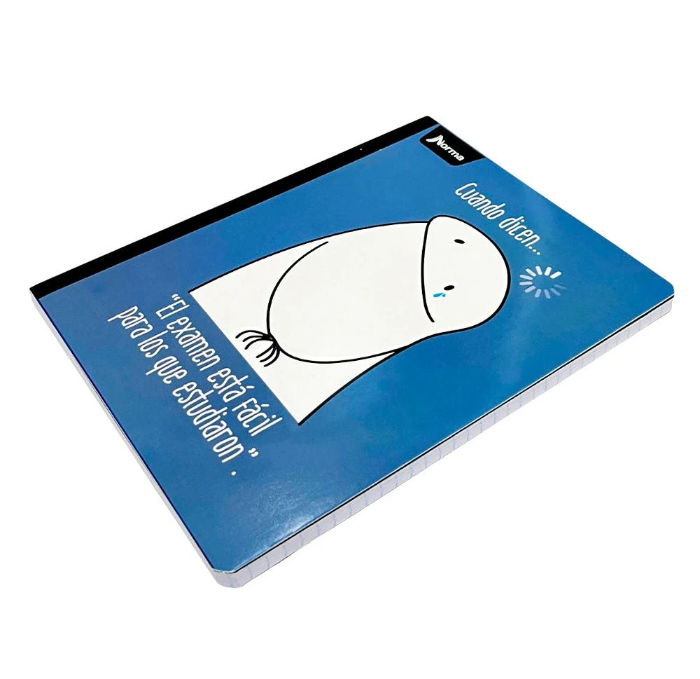 Cuaderno Cosido Norma Flork Doble Raya de 200 Páginas - Surtido - Image 3