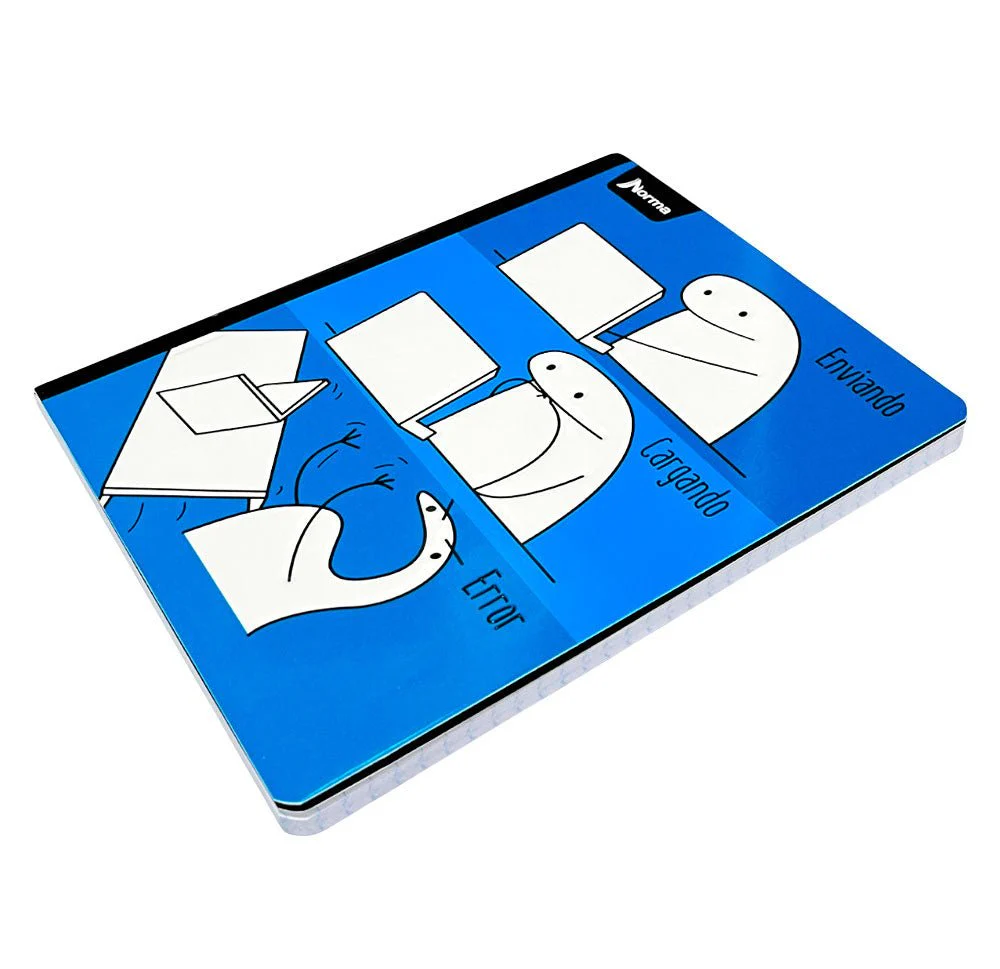Cuaderno Cosido Norma Flork Doble Raya de 200 Páginas - Surtido - Image 9