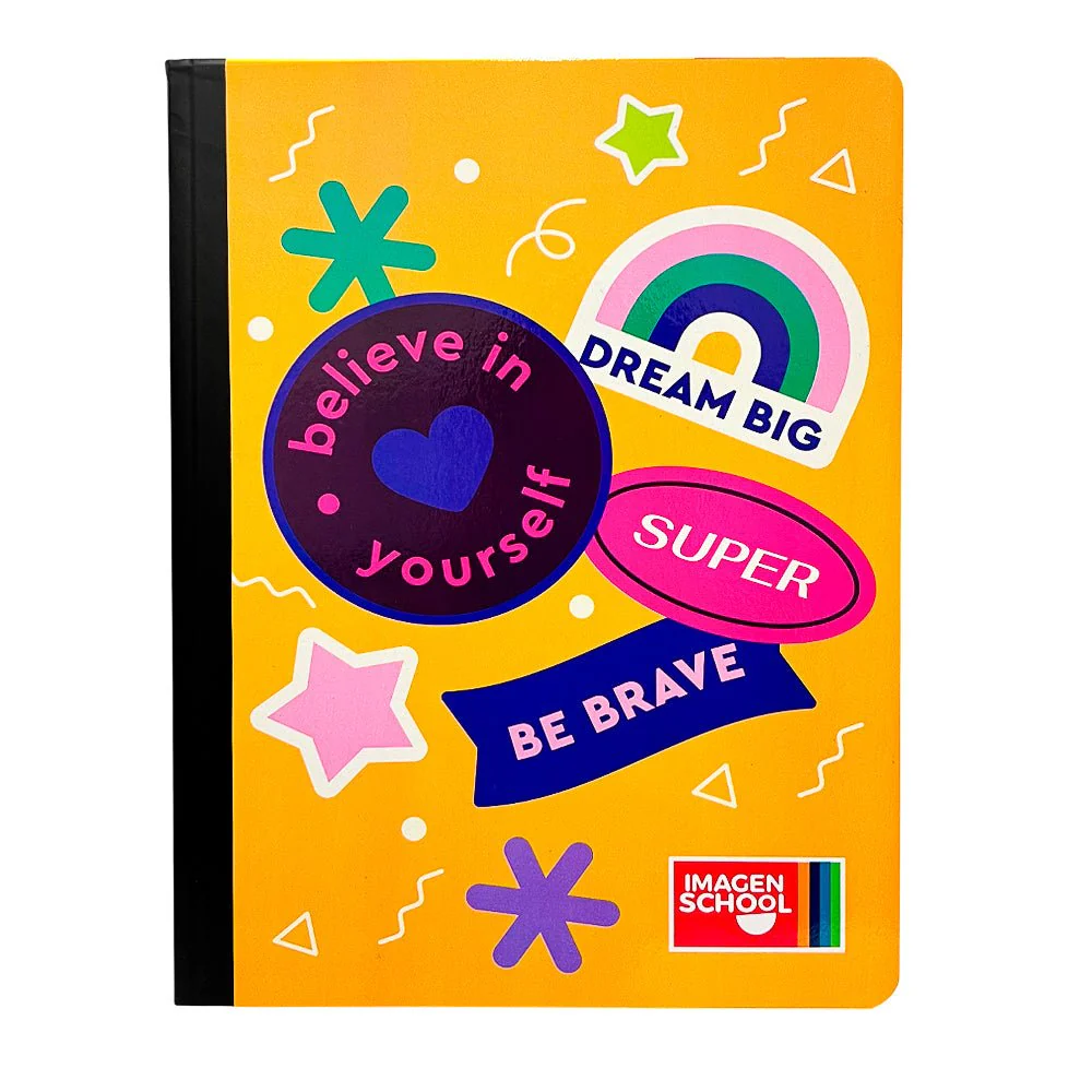 Cuaderno Cosido Raya Ancha Imagen School Fashion 1 Materia 200 Páginas - Surtido - Image 4