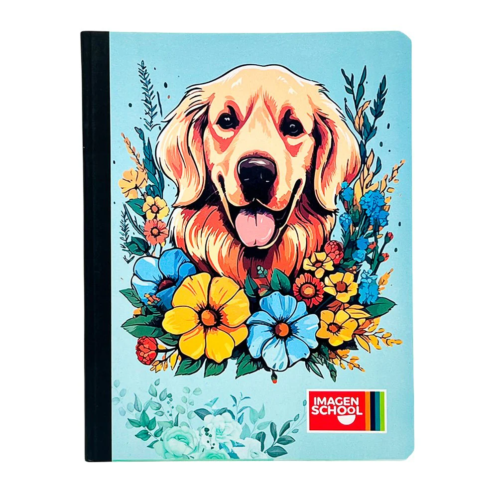 Cuaderno Cosido Raya Ancha Imagen School Pets de 200 Páginas 9.75" X 7.5" - Surtido - Image 3