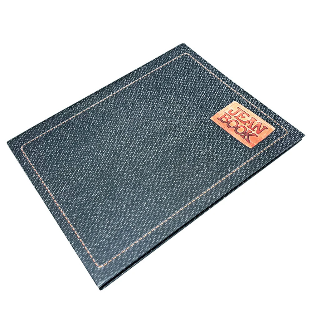 Cuaderno Grande Cosido Jean Book Raya Ancha de 200 Páginas - Image 5
