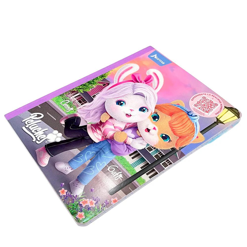 Cuaderno Cosido Norma Peluches  / Raya Ancha / 160 Páginas / Surtido - Image 2