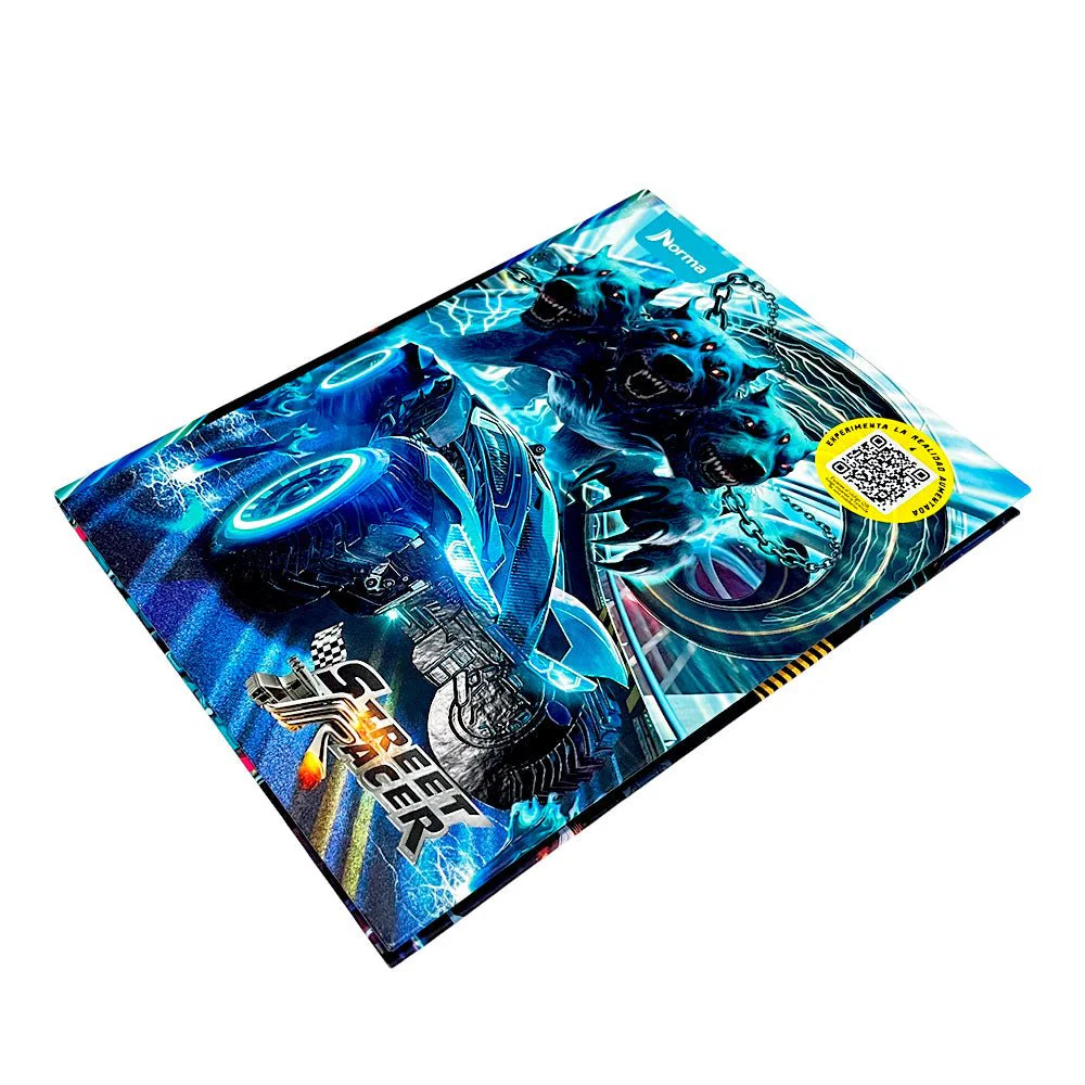 Cuaderno Grande Cosido Norma Street Racer TD - Raya Ancha / 200 Páginas / Surtido - Image 3