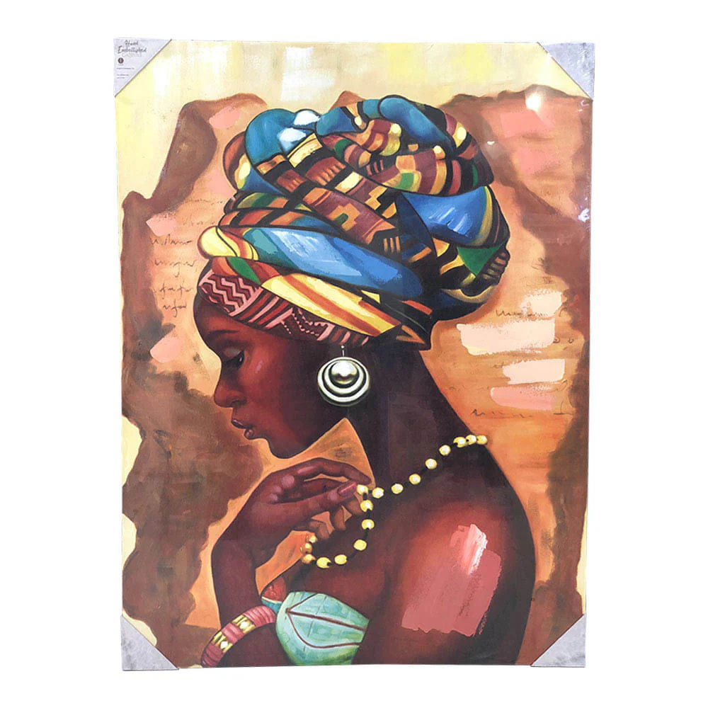 Cuadro Etnia Negra Ella es Bella 36" x 48"