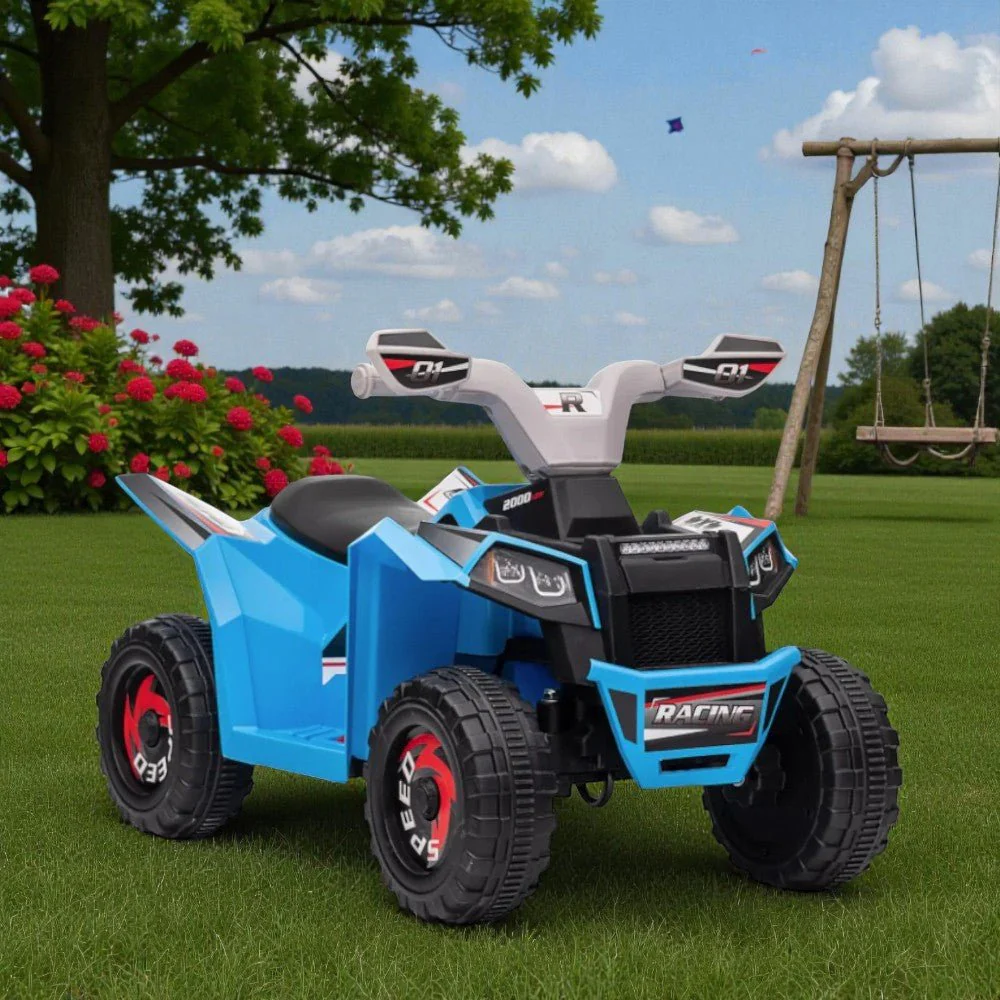 Cuatrimoto Playa Recargable R/C Azul 6V