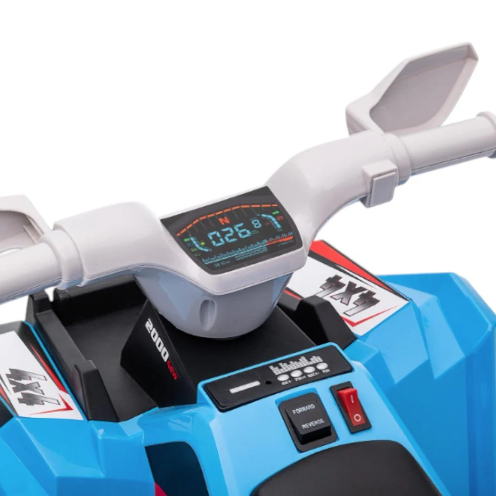Cuatrimoto Playa Recargable R/C Azul 6V - Image 3