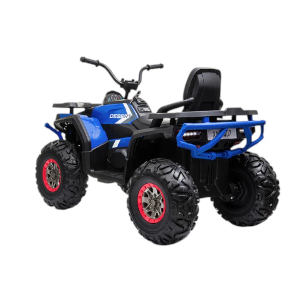 Cuatrimoto Recargable R/C Azul/Negro 12V - Image 3
