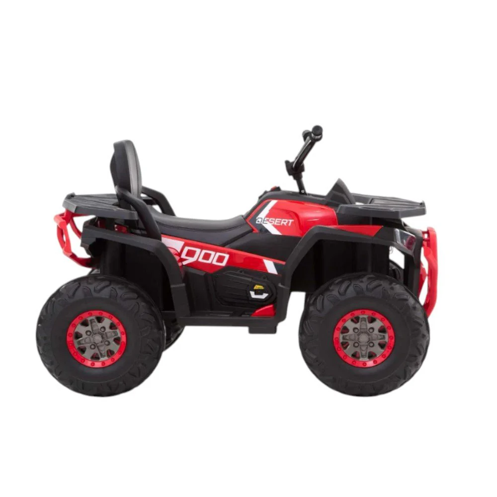 Cuatrimoto Recargable R/C Rojo/Negro 12V - Image 3